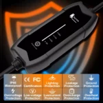 Portable EV Charger 16A, Level 2, 3.5kW, 11.5ft Cable, Home & On-the-Go 5 56665 f971ef