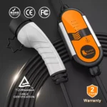 Portable EV Charger - 16A, 3.5KW Fast Charge with 16ft Cable, Type1 & Type2 4 56698 0881f5