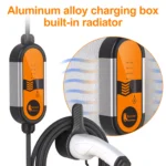 Portable EV Charger - 16A, 3.5KW Fast Charge with 16ft Cable, Type1 & Type2 5 56698 6ab922
