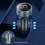 65W QC3.0 USB Car Charger PD Fast Charging Type C Adapter for iPhone, Samsung, Xiaomi 6 56752 d188b9