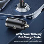 45W Dual-Port USB C Car Charger - Fast Charging for iPhone, Samsung, Xiaomi, Huawei 5 57002 aa39ee