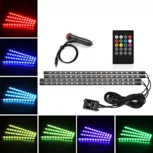 LED Car Interior Atmosphere Light Strips