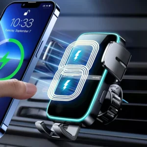 15W Dual Coil Wireless Car Charger Mount