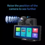 10.26" 4K Dash Cam with Wireless CarPlay, GPS & Rearview Mirror 6 57316 e31547
