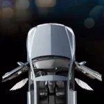 2Pcs Angel Wings Wireless Car Door LED Welcome Light - HD Projection 5 57345 c06f99