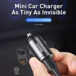 30W Mini Car Charger with Quick Charge 4.0 and Type-C Compatibility 4 57451 3db0ef