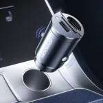 30W Dual Port Car Charger – Fast Charging Type-C USB Mini Adapter with Pull Ring 3 57559-9fa040.webp