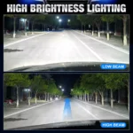 H4 LED Headlight Bulbs 9003 HB2 Canbus High Low Beam – 30,000LM 6500K Turbo Lamp 8 57702 3e8eda