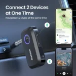Bluetooth 5.3 Car Audio Receiver Adapter with 3.5mm AUX and Hands-Free Calling 4 57749 44a6fe