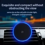 15W Strong Magnetic Car Wireless Charger with RGB Light for iPhone Car Phone Holder Air Vent Stand Fast Charging Dock Station 6 57854 f7d280