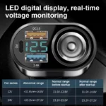 66W QC3.0 Dual USB Car Charger with LED Display and Fast Charging 5 57915 b9210a