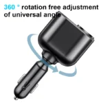 66W QC3.0 Dual USB Car Charger with LED Display and Fast Charging 8 57915 d88fda