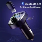LED MP3 Car Bluetooth FM Transmitter with Dual USB Charger & Hands-Free Calling 6 57959 3f82d1
