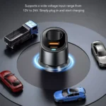120W USB C Fast Car Charger with 85W Cigarette Lighter Adapter for iPhone & Laptops 5 58012 41e6ae