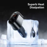 120W USB C Fast Car Charger with 85W Cigarette Lighter Adapter for iPhone & Laptops 8 58012 654475