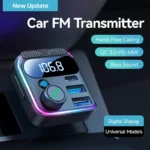 Bluetooth 5.3 FM Transmitter Car Adapter with 48W Fast Charging & Hands-Free Calling 4 58040 9b1566