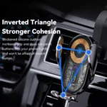 15W Wireless Car Charger Mount with Auto-Sensor 7 60609 4a2eea