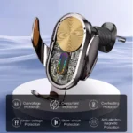 15W Wireless Car Charger Mount with Auto-Sensor 6 60609 d8c682