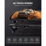12" 4K Mirror Dash Cam with Dual Front and Rear Cameras 4 60898 aba859