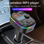 Wireless FM Transmitter & Car Charger with MP3 Player 4 60973 085644