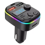 Wireless FM Transmitter & Car Charger with MP3 Player 3 60973-e24061.webp