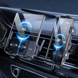 15W Fast Wireless Car Charger & Phone Mount