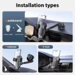 Wireless Car Phone Holder & Charger 6 61024 b2a0a4