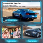 3 Lens Wi-Fi Dash Camera with Infrared Night Vision – 4K + 1080P 8 61208 e404a5