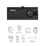 3 Lens Wi-Fi Dash Camera with Infrared Night Vision – 4K + 1080P 5 61208 f81977