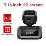 4K UHD Dash Cam with Dual Cameras and Night Vision 5 61227 700907