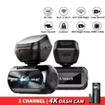 4K UHD Dash Cam with Dual Cameras and Night Vision 7 61227 d17c05