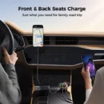 45W 4-in-1 Car Charger with PD3.0 & QC3.0 for Fast Charging 5 61238 d20fa4