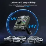Bluetooth 5.3 FM Transmitter with Adjustable Treble & Bass 8 61273 a542c3