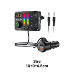 Bluetooth 5.3 Car FM Transmitter 9 61283 7c3c8b