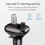 Bluetooth 5.0 FM Transmitter & Fast Car Charger with Multi-Device Support 6 61667 a5be86