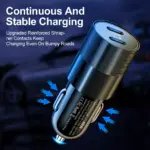 68W Dual USB Type C Car Charger 5 61695 3d8320