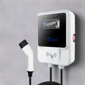 Smart EV Charging Station 7KW/11KW/22KW - High-Speed, Safe, and Intelligent Wallmount Charger with App Control