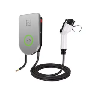 High-Power 9.6KW Type 1 EV Charger 40A - Swipe Card Activation, SAE J1772, IP66 Rated