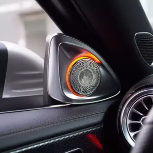4D Rotary Tweeter Speaker with Ambient Lights for Mercedes-Benz A-Class W177