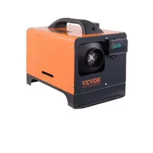 12V Diesel Air Heater 5/8KW with Remote Control and Silencer - Ideal for Car, Truck, Boat, and RV