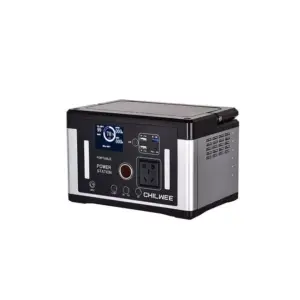 700W Compact Power Station - Portable Solar & AC Powered Battery Generator