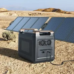 2000W Portable Lithium Battery Power Station - Renewable Energy Storage, Outdoor Camping and Emergency Power Generator