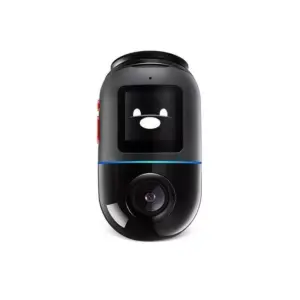 360° Full View Dash Cam with Built-in GPS and AI Motion Detection