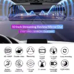 Rearview Mirror Dash Cam with Dual FHD Cameras and Night Vision 5 62925 3dac07