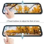 Rearview Mirror Dash Cam with Dual FHD Cameras and Night Vision 6 62925 ceffef