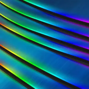 10-IN-1 Ambient LED Car Interior Light with Acrylic Rainbow Strip